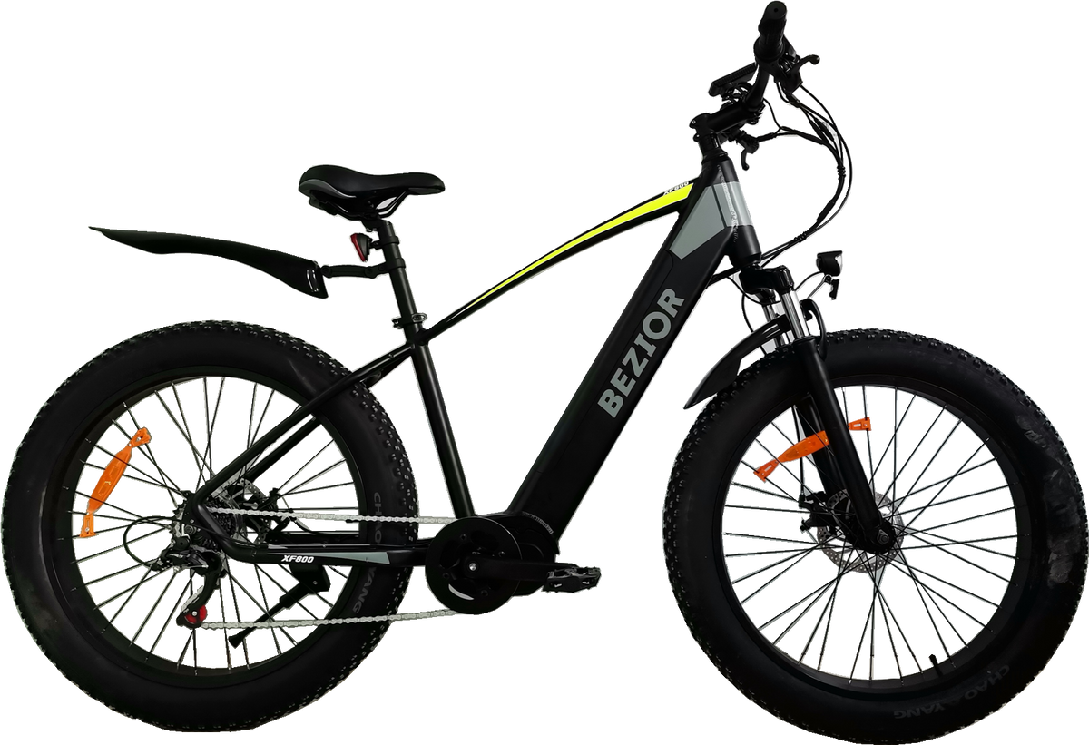 BEZIOR XF800 500W Electric Bicycles Green