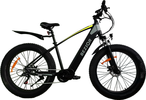 BEZIOR XF800 500W Electric Bicycles Green