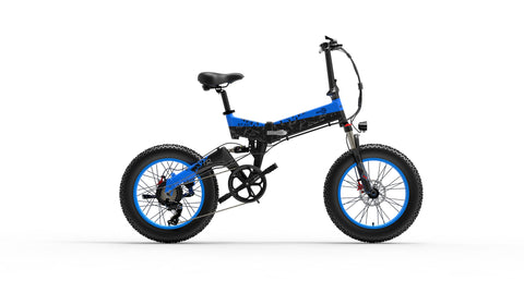 BEZIOR XF200 Electric bicycle Black and Blue