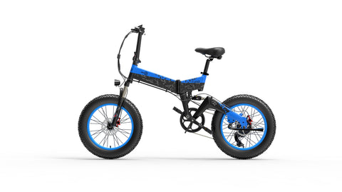 BEZIOR XF200 Electric bicycle Black and Blue