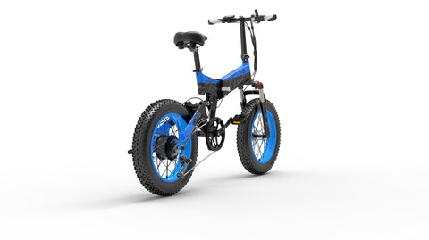 BEZIOR XF200 Electric bicycle Black and Blue