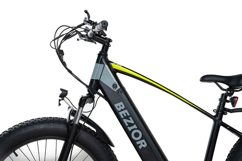 BEZIOR XF800 500W Electric Bicycles Green