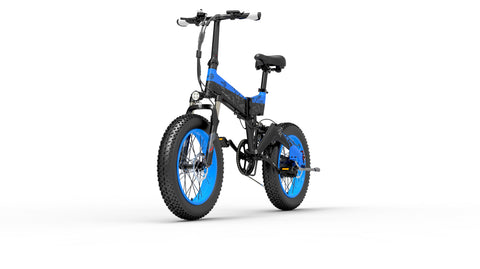 BEZIOR XF200 Electric bicycle Black and Blue