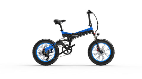 BEZIOR XF200 Electric bicycle Black and Blue