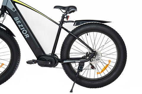 BEZIOR XF800 500W Electric Bicycles Green