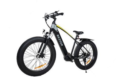 BEZIOR XF800 500W Electric Bicycles Green