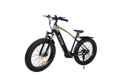 BEZIOR XF800 500W Electric Bicycles Green