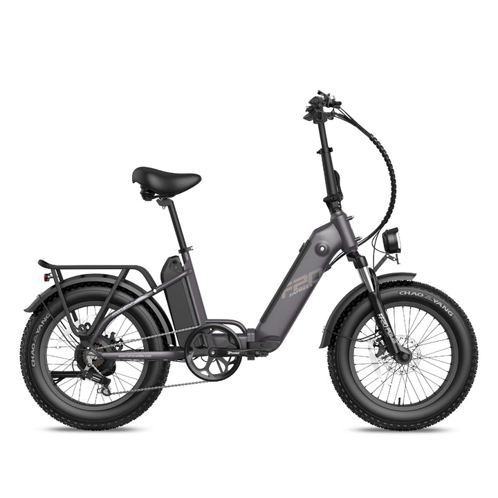 Electric Bike Fafrees FF20 Polar 500W 10.4Ah*2 Batteries Foldable Electric Bike Fat Bike Max Speed 25km/H-Black