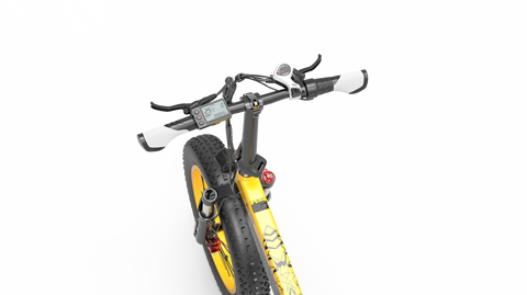 BEZIOR XF200 Electric bicycle Black and Yellow