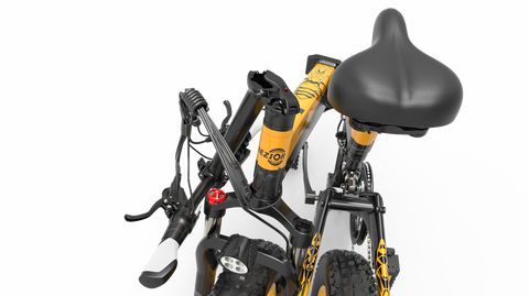 BEZIOR XF200 Electric bicycle Black and Yellow