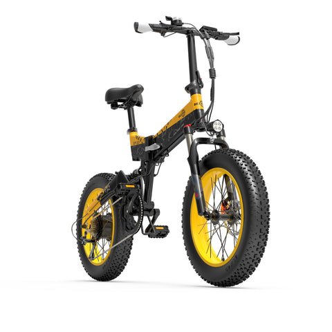 BEZIOR XF200 Electric bicycle Black and Yellow